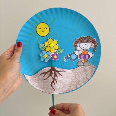 Atividade O Crescimento da Flor Primavera