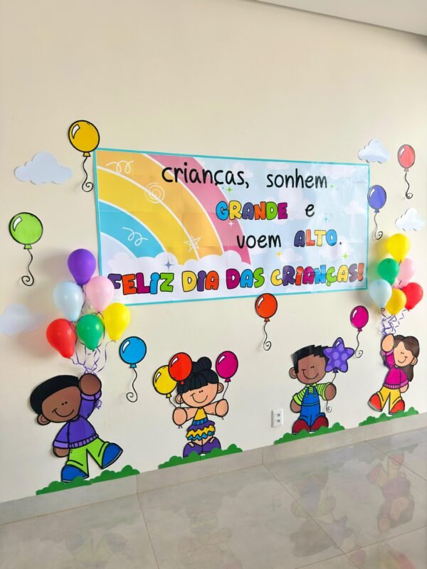 Painel Balões Dia Das Crianças