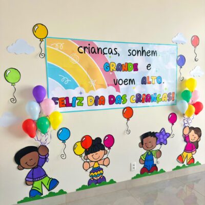 Painel Balões Dia Das Crianças