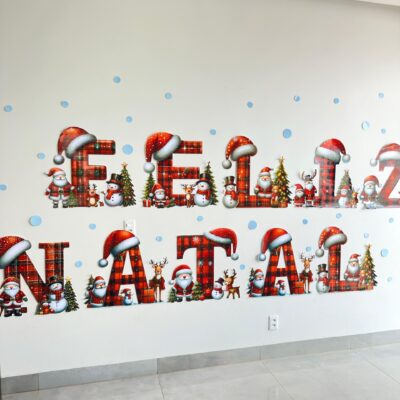 Painel Letreiro Feliz Natal