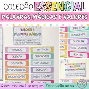 Palavras Mágicas e Valores- Coleção Essencial