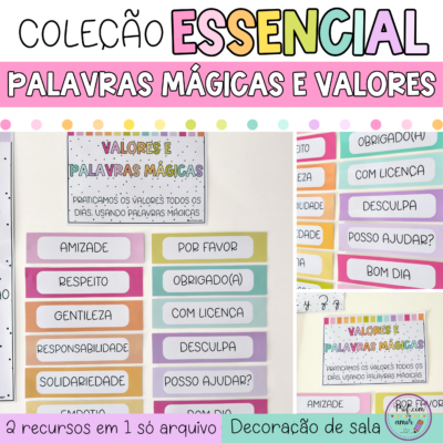 Palavras Mágicas e Valores- Coleção Essencial
