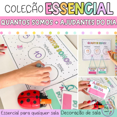 Quantos Somos e Ajudante do Dia – Coleção Essencial