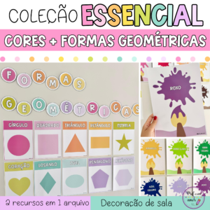 Cores + Figuras Geométricas - Coleção Essencial