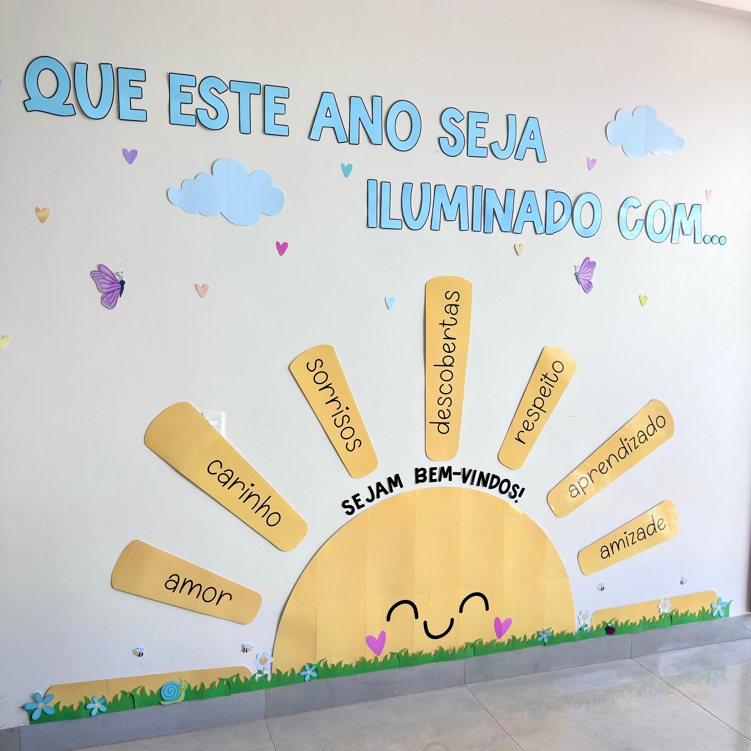 Painel Volta às Aulas Raio de Sol – Coleção Natureza