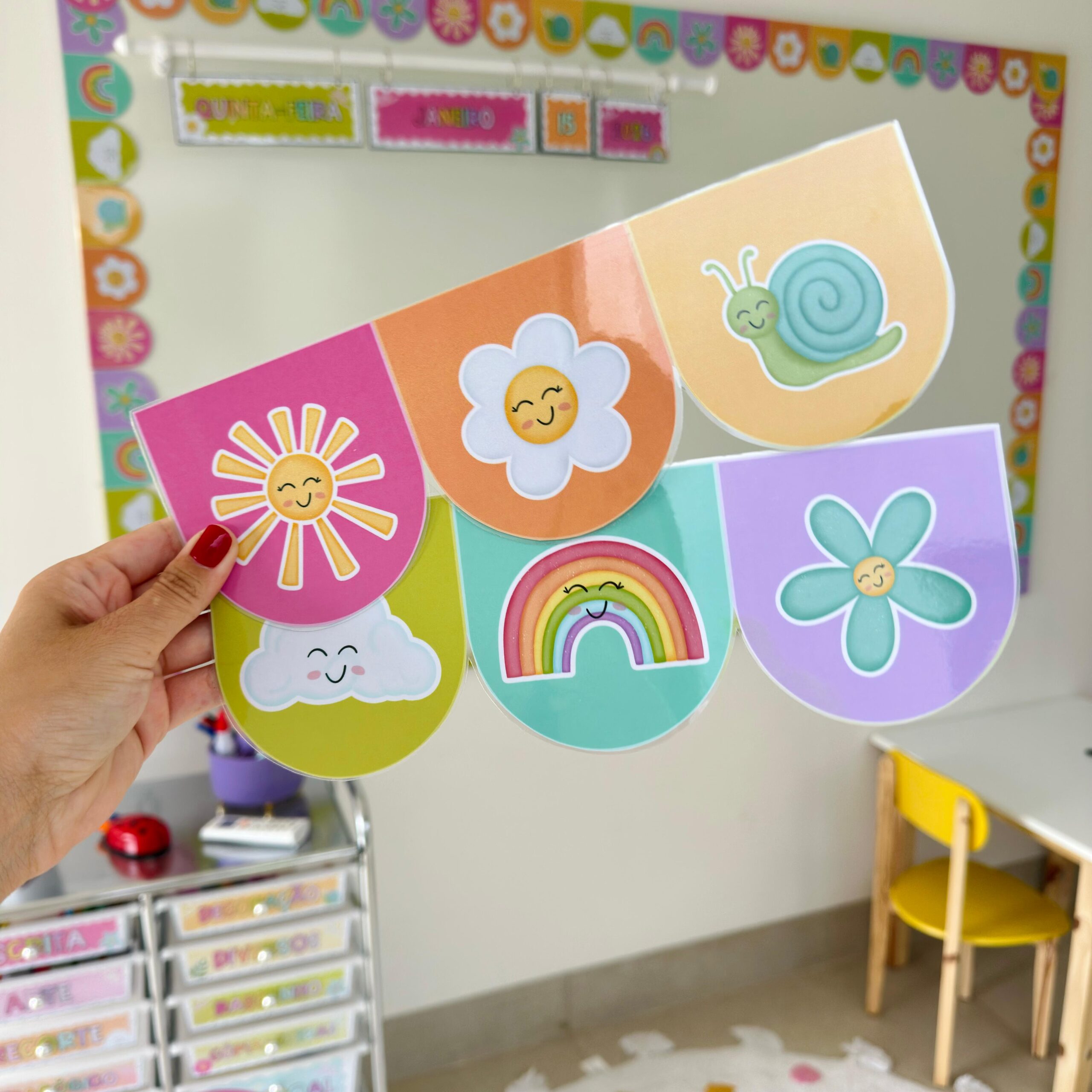 Borda Para Quadro Alegria – Coleção Natureza