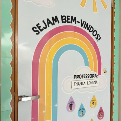 Painel para Porta Arco-íris - Coleção Natureza