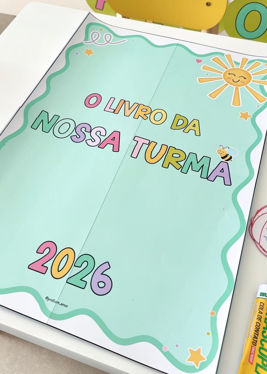 Livro Gigante da Turma de 2026 – Coleção Natureza
