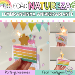 Lembrancinha Aniversariante - Coleção Natureza