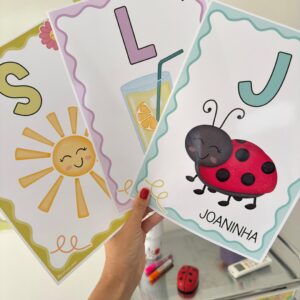 Alfabetos Caixa Alta - Coleção Natureza