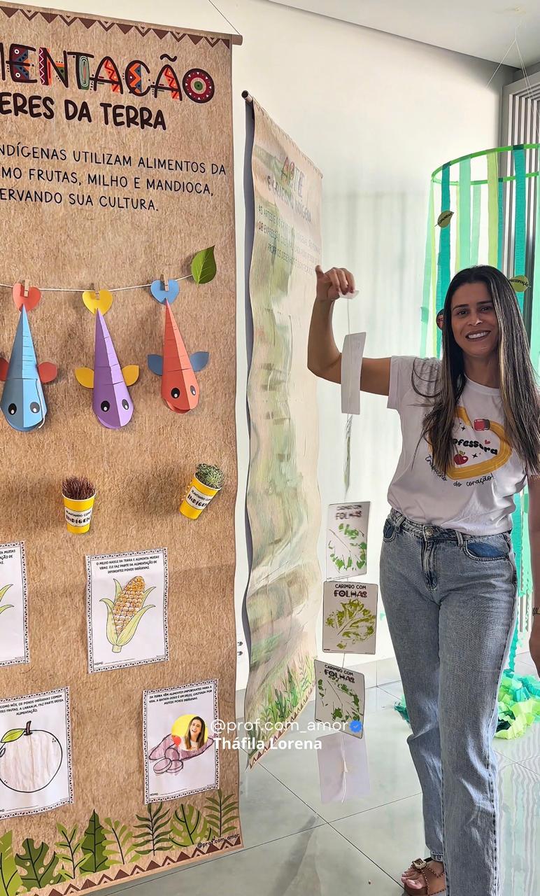 Atividades Interativas e Faixas Para Exposição Completa Cultura Indígena – Povos Indígenas