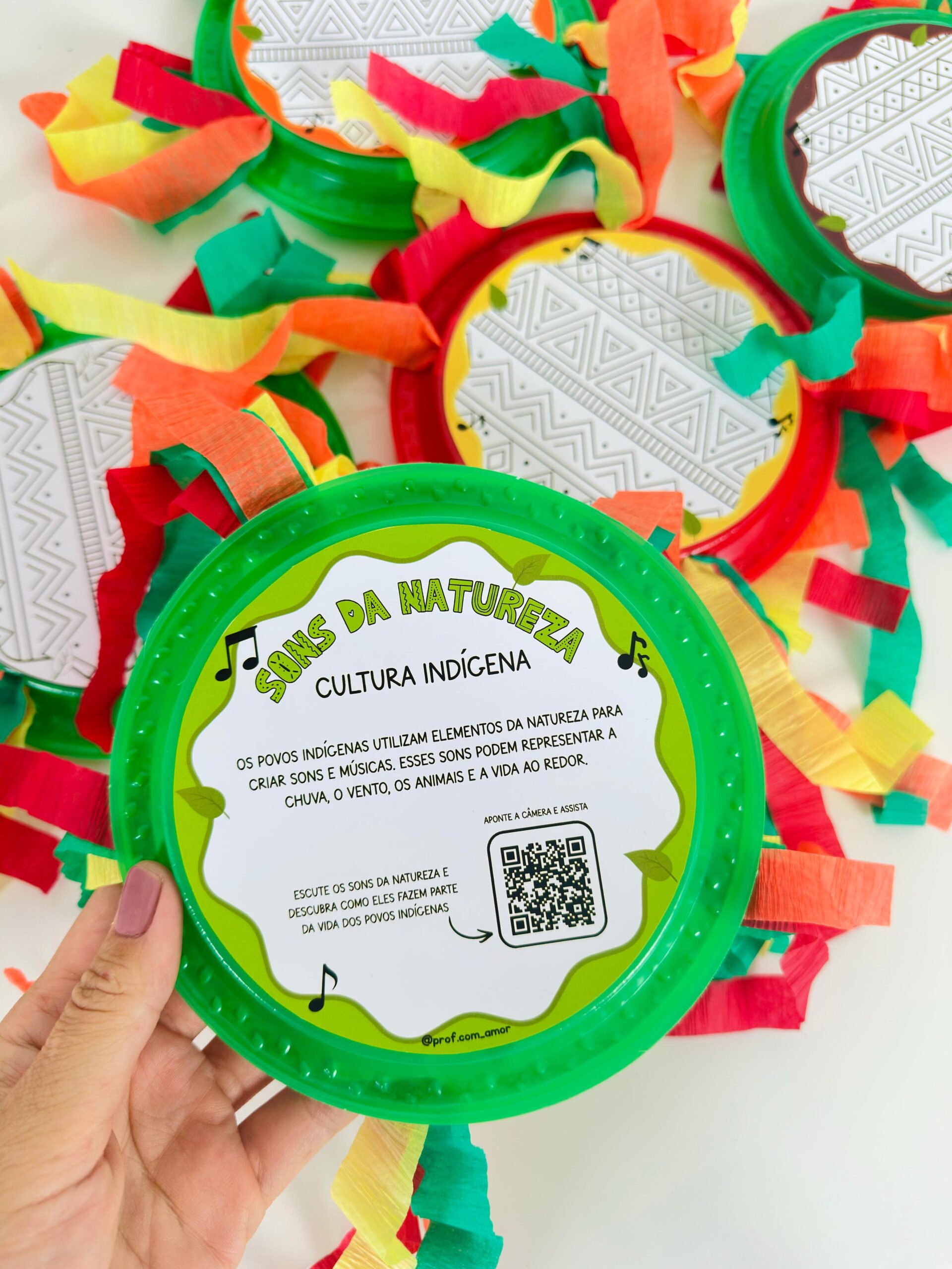 Atividade Interativa Pandeirinho Sons da Natureza – Povos Indígenas