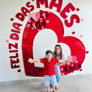 Painel Coração Gigante - Dia Das Mães