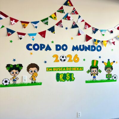 Painel Copa do Mundo 2026 - Em Busca do Hexa!