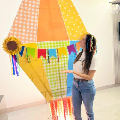 Painel Balão Gigante - Festa Junina