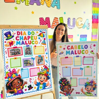 Kit Registro Semana Maluca - Dia das Crianças