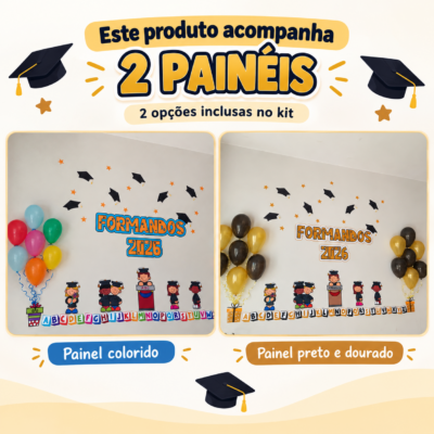 Painéis Formatura 2026